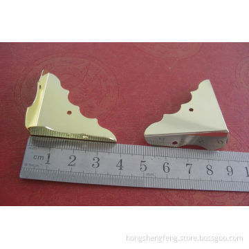 Box Corners, Metal Protectors for Boxes, Gold Color Box Edges